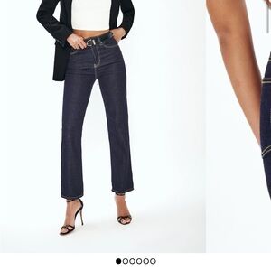 Reformationn Cynthia High Rise Straight Jeans